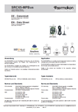 Техническая документация для двухстороннего шлюзовога устройства с интерфейсом RS485