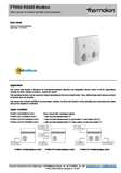 FTW04 –     /  / RS485 ModBus