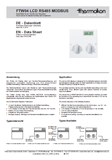    lcn ftw04 lcd modbus