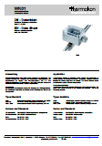 WK01 / WK01ext – Датчики конденсации влаги техническая документация